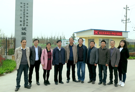 发改支部赴杨凌农业综合试验示范站专题调研